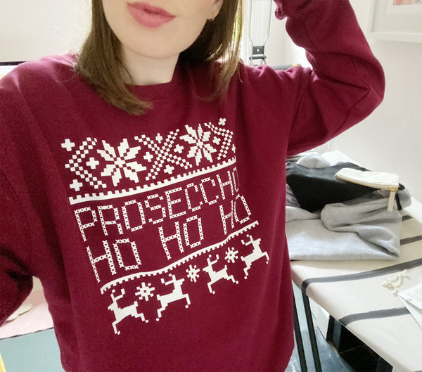 Proseccho Ho Ho Ho - Unisex Fit Sweater