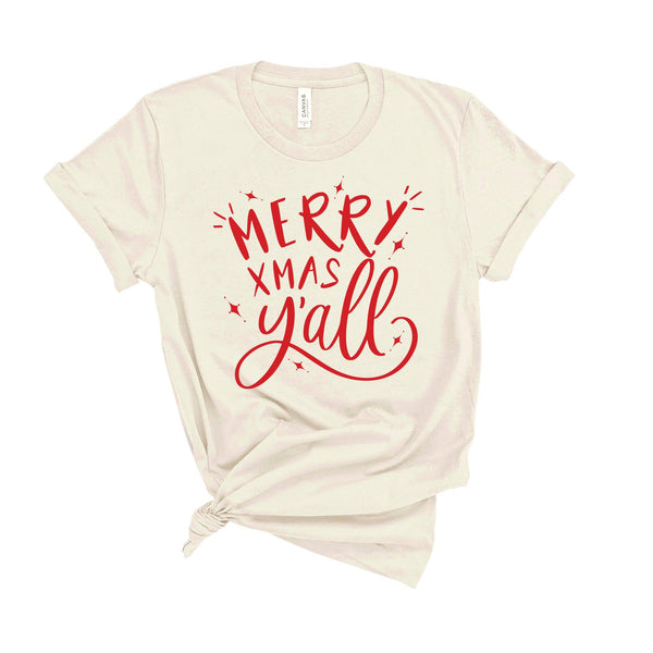 Merry Xmas Y'all - Unisex Fit T-Shirt