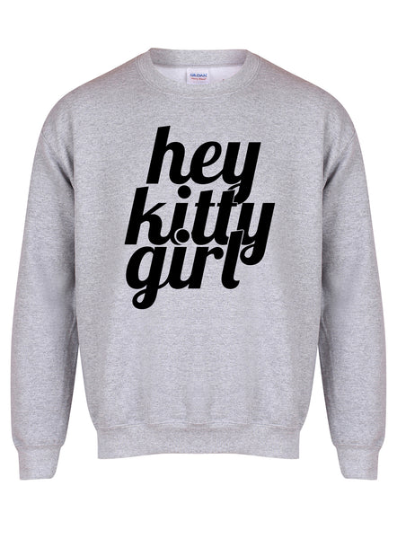 Hey Kitty Girl - Unisex Fit Sweater