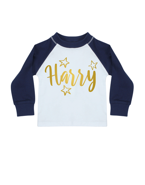 Personalised Name - Plain Pyjama Sets