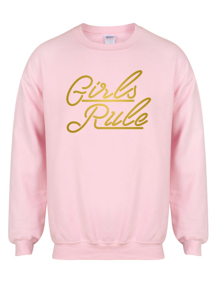 Girls Rule - Unisex Fit Sweater