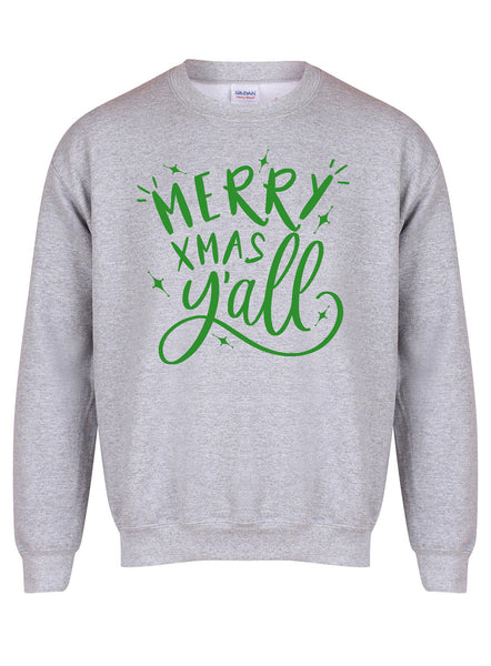 Merry Xmas Y'all - Unisex Fit Sweater