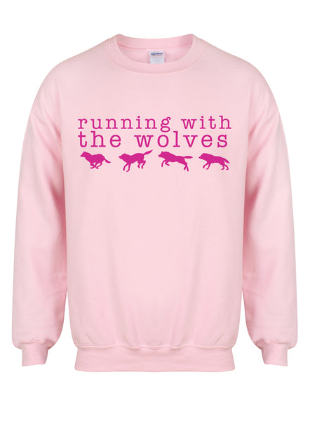 Running With The Wolves - Unisex Fit Sweater