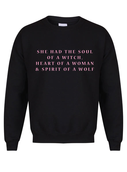 She Had The Soul of a Witch - Unisex Fit Sweater