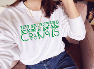 It's Beginning to Look A Lot Like Cocktails - Unisex Fit Sweater