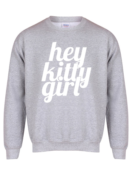 Hey Kitty Girl - Unisex Fit Sweater