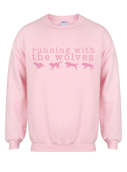 Running With The Wolves - Unisex Fit Sweater