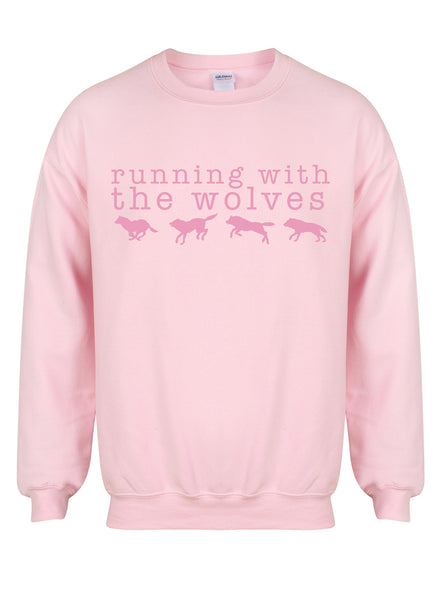 Running With The Wolves - Unisex Fit Sweater