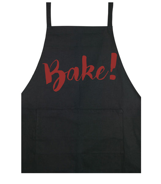 Bake! - Apron - Black