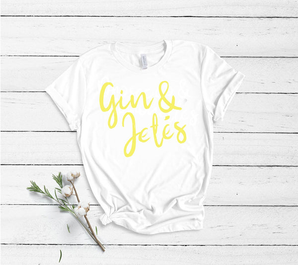 Gin & Jet̩s - Kelham Print x Annabelle Brittle - Unisex Fit T-Shirt