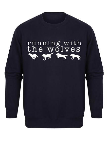 Running With The Wolves - Unisex Fit Sweater