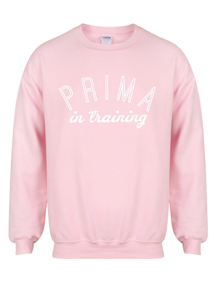 Prima In Training - Unisex Fit Sweater - Kelham Print x Mama.Does.Ballet
