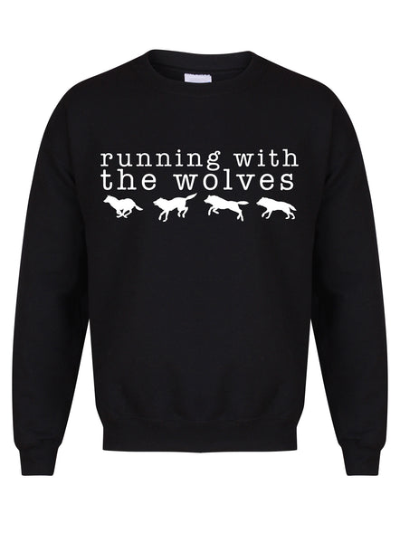 Running With The Wolves - Unisex Fit Sweater