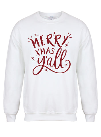 Merry Xmas Y'all - Unisex Kid's Sweater