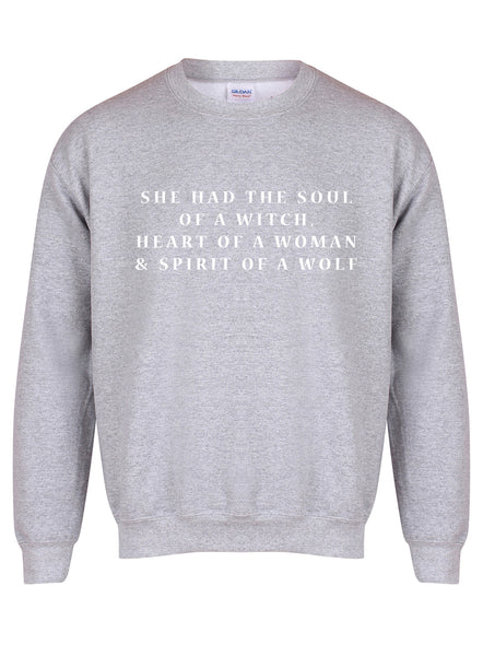 She Had The Soul of a Witch - Unisex Fit Sweater