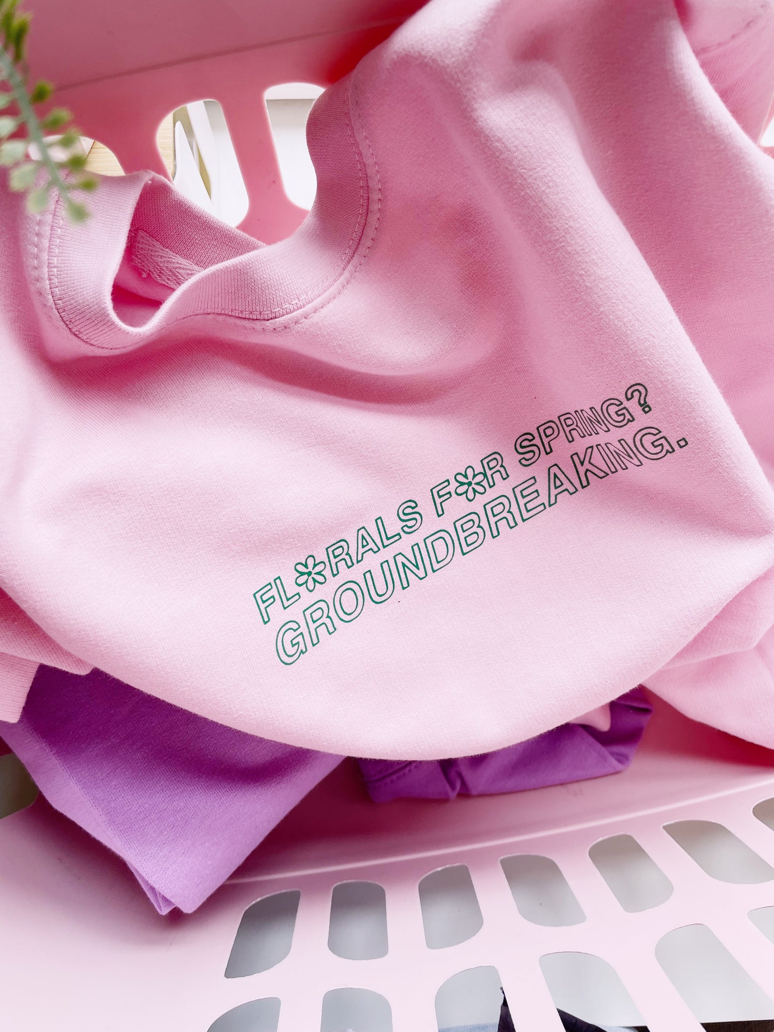 Florals For Spring? Groundbreaking - Unisex Fit Sweater