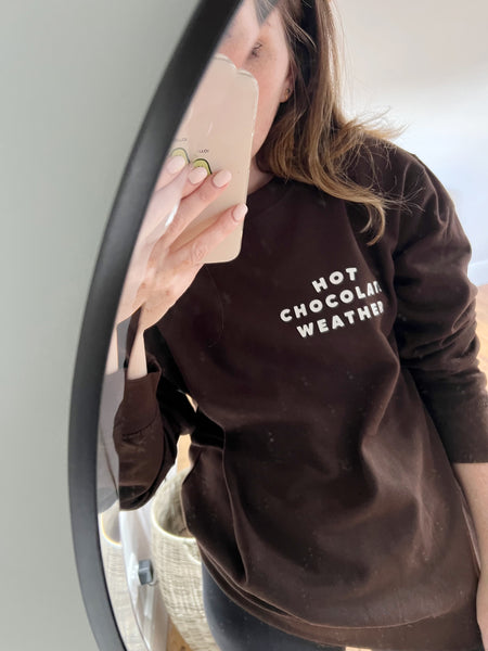 Hot Chocolate Weather - Unisex Fit Sweater