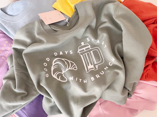 Good Days Start With Brunch - Unisex Fit Sweater