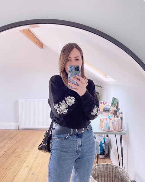 Grow with the Flow - Unisex Fit Sleeve Detail Sweater