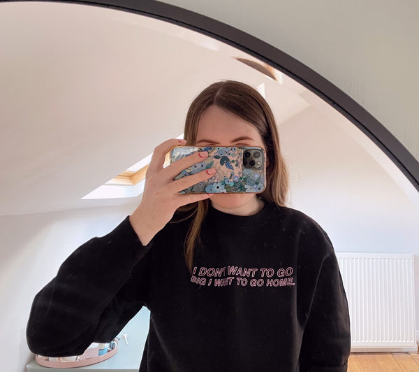 I Don't Want To Go Big, I Want To Go Home - Unisex Fit Sweater