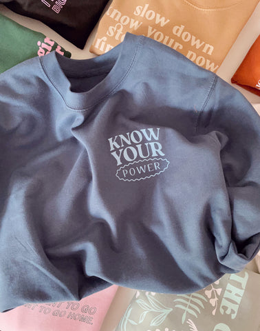Know Your Power - Unisex Fit Sweater