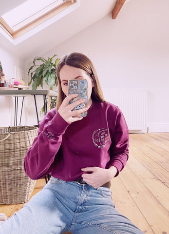 Love You To The Moon & Back - Personalised - Unisex Fit Sweater
