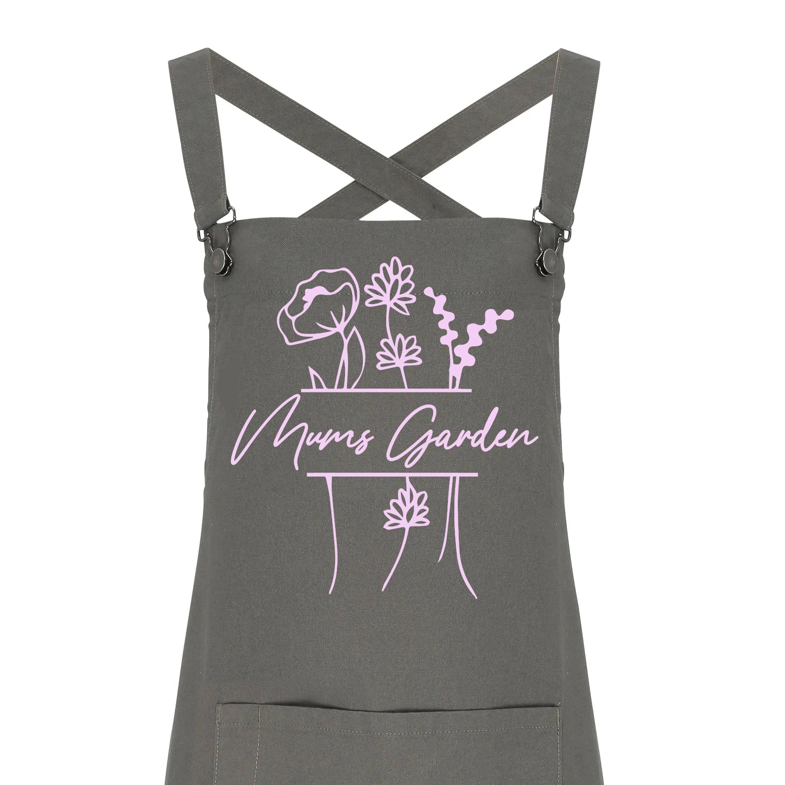 Mum's Garden - Cross Back Lux Apron