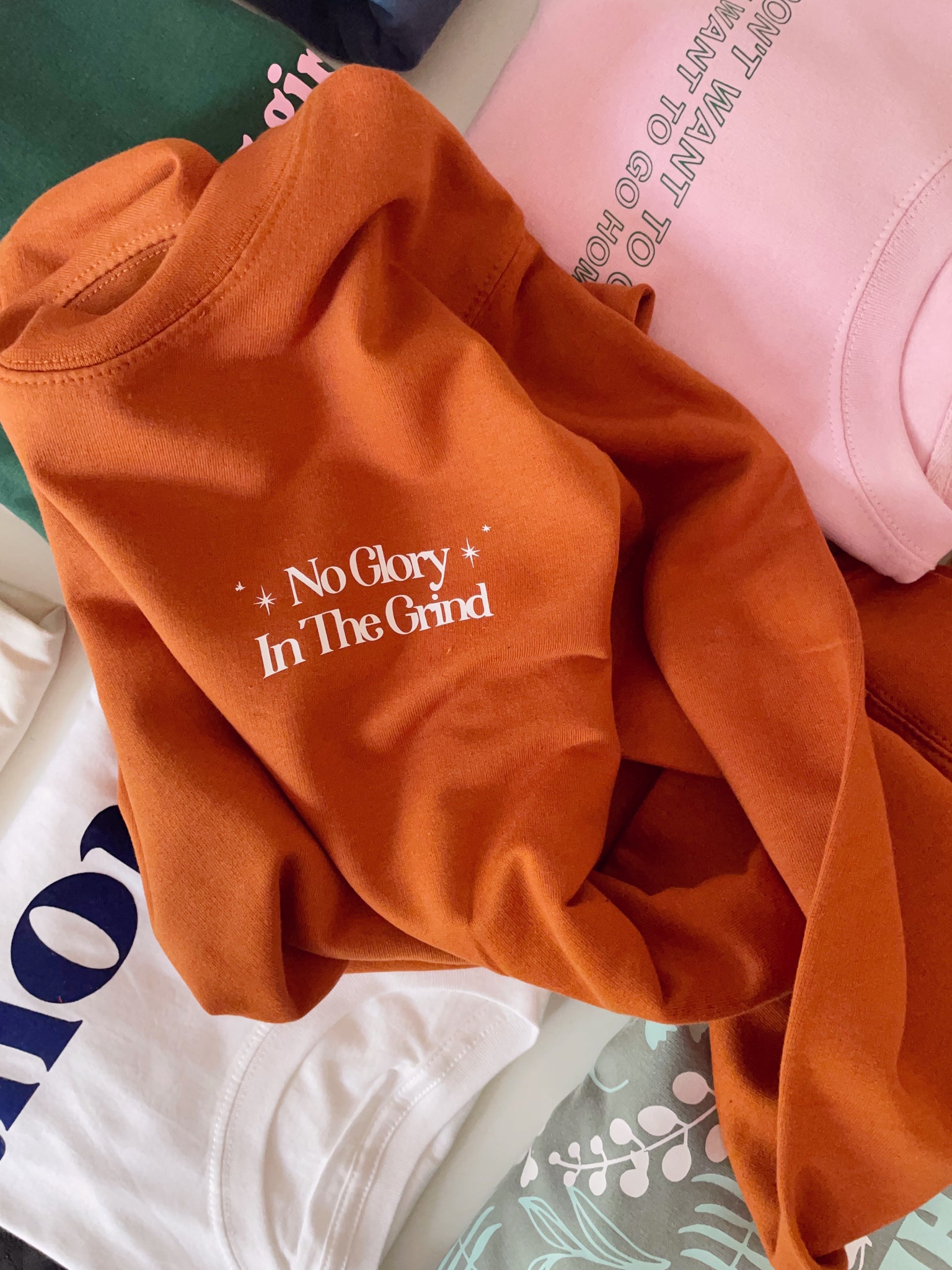No Glory In The Grind - Unisex Fit Sweater