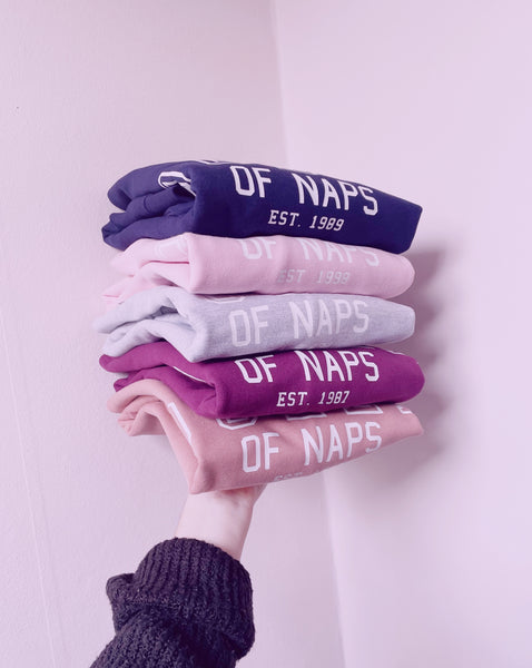 Queen of Naps - Personalised Year - Unisex Fit Sweater