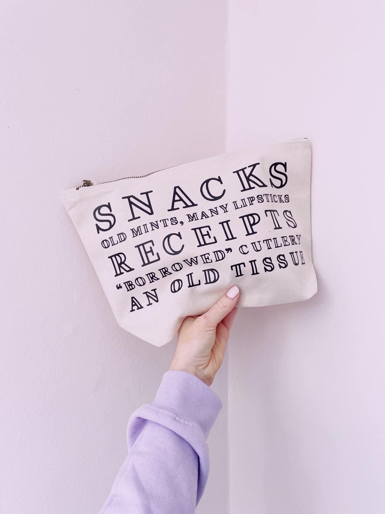 Snacks, Old Mints, Many Lipsticks.... - Make Up/Cosmetics Bag