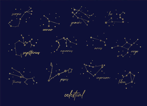 Made of Stars - Personalised Constellation/Star Sign - Unisex Fit Sweater