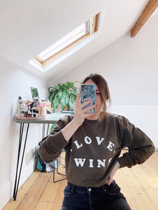 Love Wins - Unisex Fit Sweater