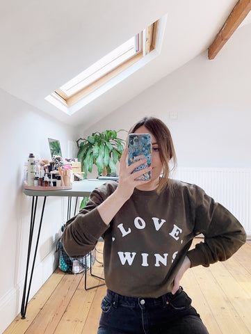 Love Wins - Unisex Fit Sweater