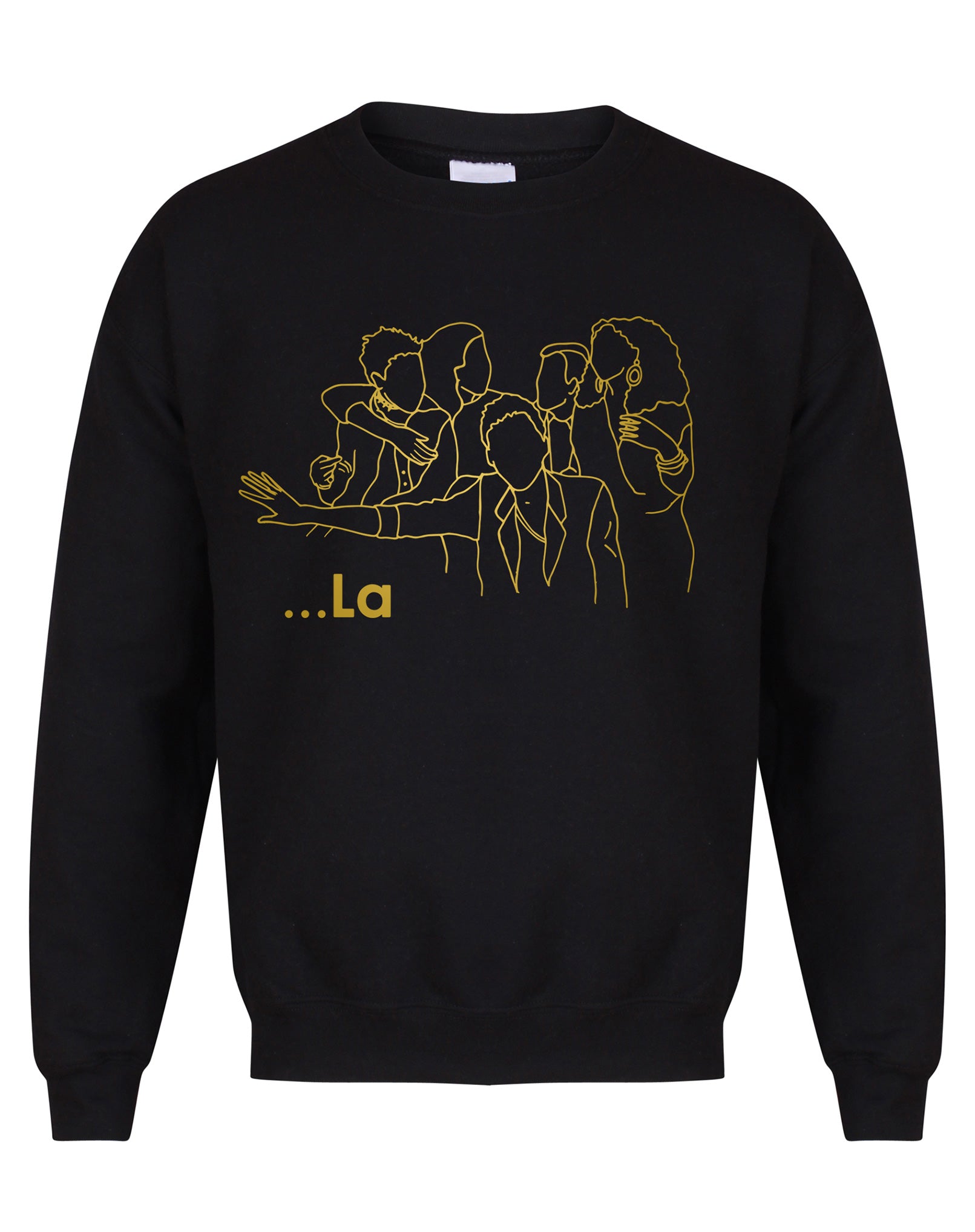 La - It's A Sin - Unisex Fit Sweater-Leoras Attic-Kelham Print