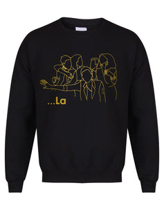 La - It's A Sin - Unisex Fit Sweater-Leoras Attic-Kelham Print