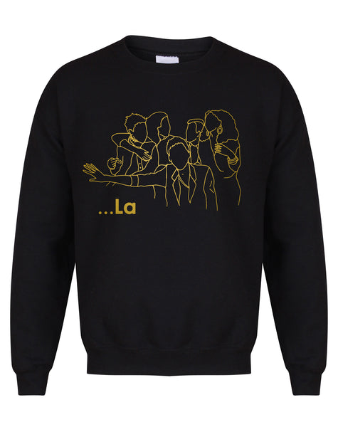 La - It's A Sin - Unisex Fit Sweater-Leoras Attic-Kelham Print