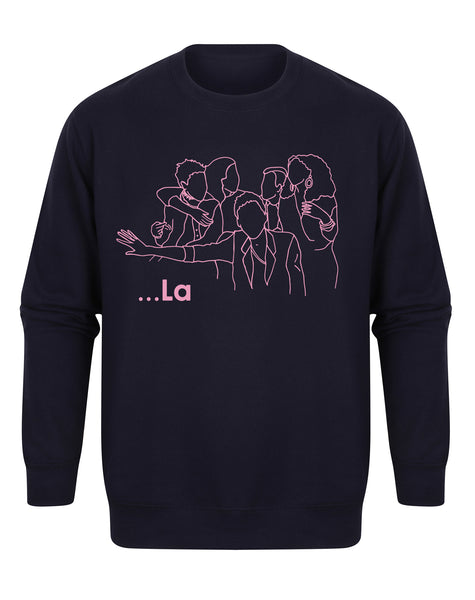 La - It's A Sin - Unisex Fit Sweater-Leoras Attic-Kelham Print