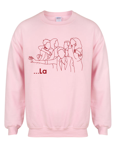 La - It's A Sin - Unisex Fit Sweater-Leoras Attic-Kelham Print