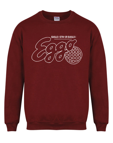Should I Stay Or Should I Eggo - Unisex Fit Sweater