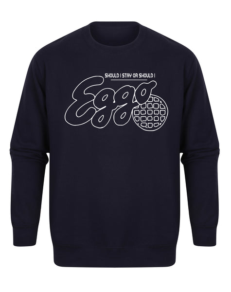 Should I Stay Or Should I Eggo - Unisex Fit Sweater