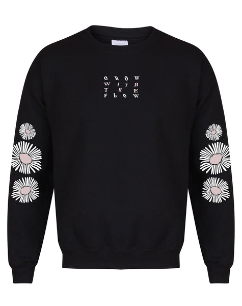 Grow with the Flow - Unisex Fit Sleeve Detail Sweater