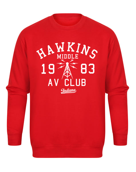 Hawkins Middle AV Club 1983 Indiana - Unisex Fit Sweater