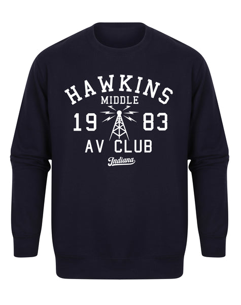 Hawkins Middle AV Club 1983 Indiana - Unisex Fit Sweater