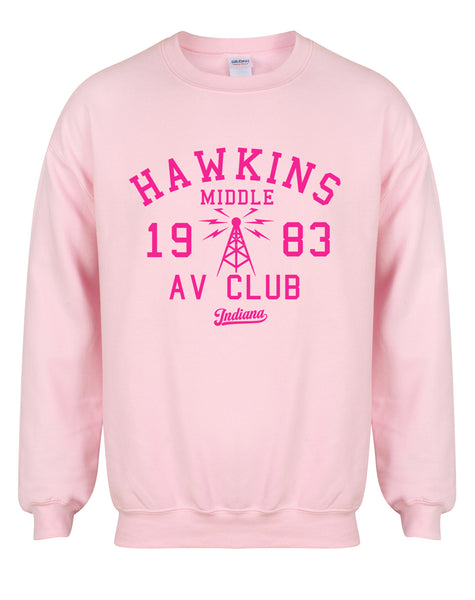 Hawkins Middle AV Club 1983 Indiana - Unisex Fit Sweater