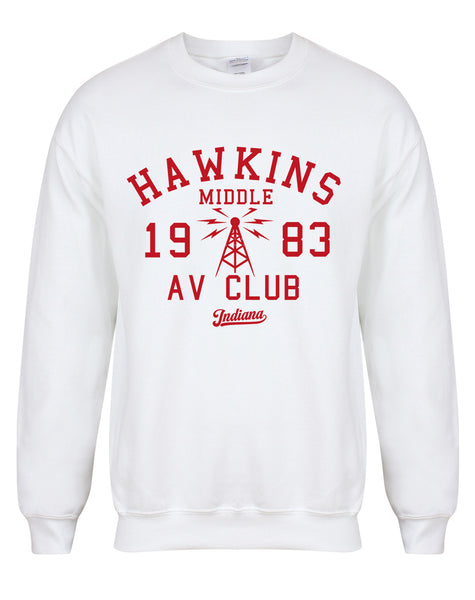 Hawkins Middle AV Club 1983 Indiana - Unisex Fit Sweater
