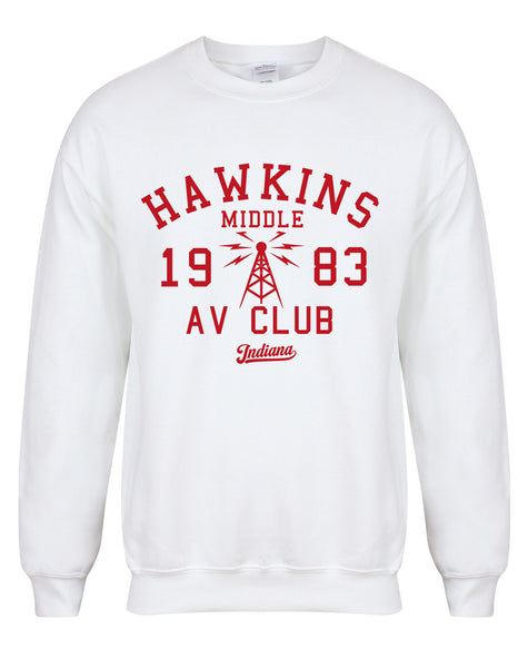 Hawkins Middle AV Club 1983 Indiana - Unisex Fit Sweater