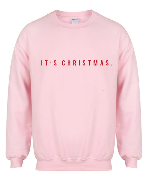 It'S Christmas. - Unisex Fit Sweater