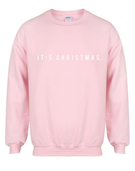 It'S Christmas. - Unisex Fit Sweater