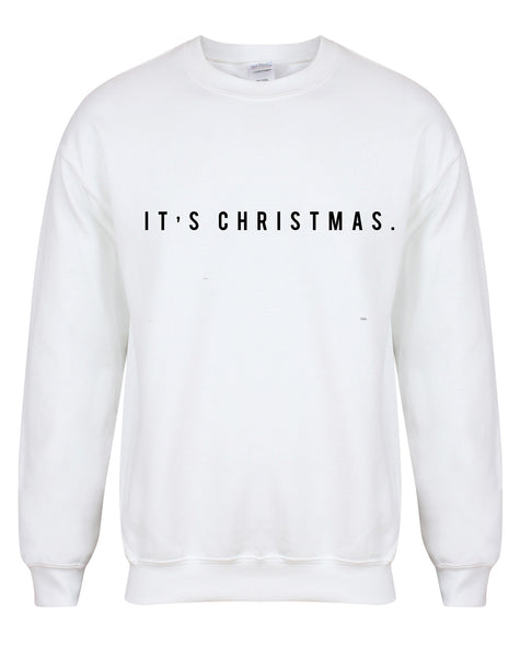 It'S Christmas. - Unisex Fit Sweater