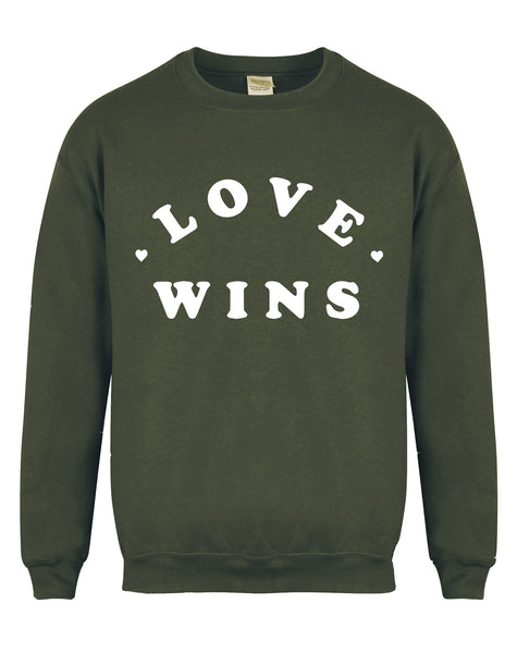 Love Wins - Unisex Fit Sweater
